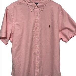 2 Ralph Lauren polo button up shirts classic fit and untucked fit size XL
